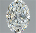 Natural Diamond 1.20 Carats, Oval with  Cut, G Color, VVS1 Clarity and Certified by GIA