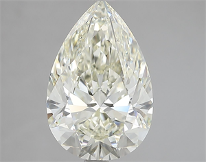 Foto Diamante Natural 4.01 quilates, De pera , Color K, claridad IF y certificado IGI de