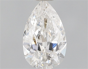 Picture of Natural Diamond 0.41 Carats, Pear with  Cut, G Color, I1 Clarity and Certified by GIA