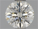 Diamante Natural 0.54 quilates, Redondo , Color J, claridad VS2 y certificado IGI