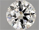 Diamante Natural 0.50 quilates, Redondo , Color H, claridad SI1 y certificado GIA