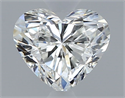 Natural Diamond 0.40 Carats, Heart with  Cut, G Color, VVS1 Clarity and Certified by GIA