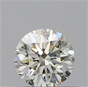 Natural Diamond 0.41 Carats, Round with Excellent Cut, L Color, VS1 Clarity and Certified by GIA