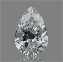 Diamante Natural 0.52 quilates, De pera , Color E, claridad I1 y certificado GIA