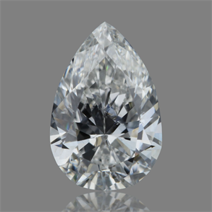 Foto Diamante Natural 0.52 quilates, De pera , Color E, claridad I1 y certificado GIA de