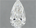 Natural Diamond 0.50 Carats, Pear with  Cut, G Color, VS1 Clarity and Certified by GIA