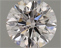 Natural Diamond 0.64 Carats, Round with Excellent Cut, J Color, SI1 Clarity and Certified by IGI