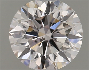 Picture of Natural Diamond 0.64 Carats, Round with Excellent Cut, J Color, SI1 Clarity and Certified by IGI