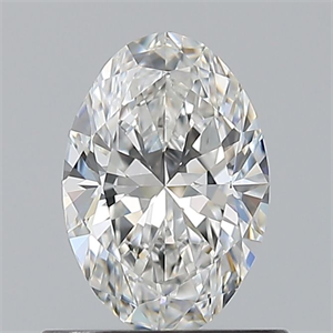 Picture of Natural Diamond 0.66 Carats, Oval with  Cut, F Color, VVS1 Clarity and Certified by GIA