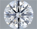 Del inventario de diamantes de laboratorio, 2.06 quilates, Redondo , Color D, claridad VVS2 y certificado IGI