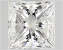 Diamante Natural 0.55 quilates, Princesa , Color E, claridad VS1 y certificado GIA