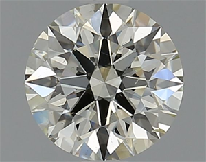 Picture of Natural Diamond 1.21 Carats, Round with Excellent Cut, J Color, SI1 Clarity and Certified by IGI