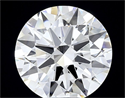 Del inventario de diamantes de laboratorio, 6.02 quilates, Redondo , Color E, claridad VVS2 y certificado IGI
