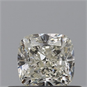 Natural Diamond 0.50 Carats, Cushion with  Cut, K Color, IF Clarity and Certified by GIA