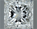 Natural Diamond 1.01 Carats, Princess with  Cut, G Color, VVS1 Clarity and Certified by IGI