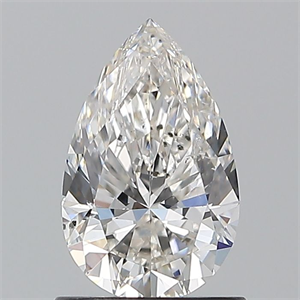 Foto Diamante Natural 1.01 quilates, De pera , Color F, claridad SI1 y certificado GIA de