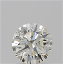 Natural Diamond 1.08 Carats, Round with Excellent Cut, K Color, VS1 Clarity and Certified by IGI