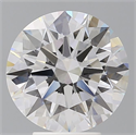 Del inventario de diamantes de laboratorio, 4.53 quilates, Redondo , Color F, claridad VS1 y certificado IGI