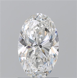 Picture of Natural Diamond 1.41 Carats, Oval with  Cut, F Color, VVS2 Clarity and Certified by GIA