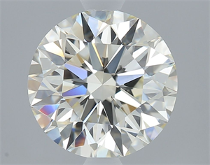 Foto Diamante Natural 2.01 quilates, Redondo , Color L, claridad VVS2 y certificado GIA de