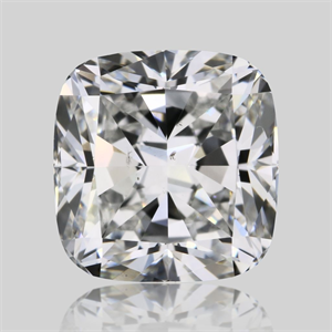Picture of Natural Diamond 1.01 Carats, Cushion with  Cut, G Color, SI1 Clarity and Certified by GIA