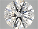 Lab Grown Diamond 6.51 Carats, Round with Ideal Cut, H Color, VS2 Clarity and Certified by IGI