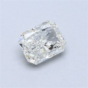 Picture of Natural Diamond 1.00 Carats, Radiant with  Cut, I Color, VS2 Clarity and Certified by GIA