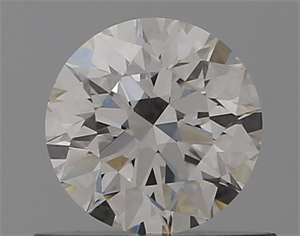 Foto Diamante Natural 0.54 quilates, Redondo , Color F, claridad SI1 y certificado GIA de