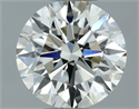 Diamante Natural 0.60 quilates, Redondo , Color K, claridad VVS2 y certificado GIA