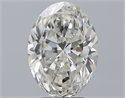 Diamante Natural 4.01 quilates, Ovalado , Color I, claridad VS1 y certificado GIA