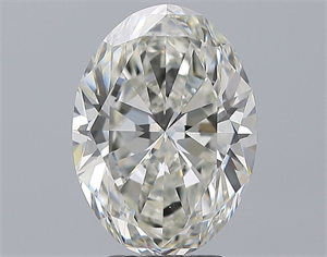 Foto Diamante Natural 4.01 quilates, Ovalado , Color I, claridad VS1 y certificado GIA de