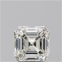 Natural Diamond 1.51 Carats, Asscher with  Cut, I Color, VVS1 Clarity and Certified by IGI