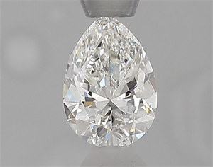 Foto Diamante Natural 0.40 quilates, De pera , Color F, claridad VS1 y certificado GIA de