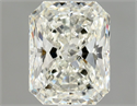 Natural Diamond 1.51 Carats, Radiant with  Cut, J Color, VVS2 Clarity and Certified by GIA