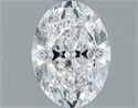 Natural Diamond 1.22 Carats, Oval with  Cut, F Color, VS2 Clarity and Certified by GIA