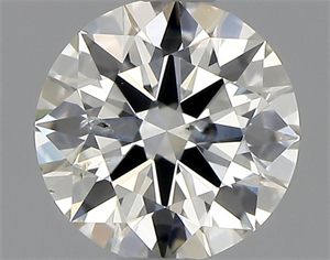 Picture of Natural Diamond 0.70 Carats, Round with Excellent Cut, J Color, SI2 Clarity and Certified by GIA