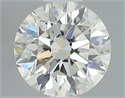 Diamante Natural 0.61 quilates, Redondo , Color K, claridad VVS1 y certificado GIA