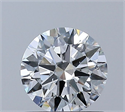 Natural Diamond 0.70 Carats, Round with Excellent Cut, E Color, SI1 Clarity and Certified by GIA