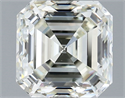 Natural Diamond 2.03 Carats, Asscher with  Cut, K Color, VS1 Clarity and Certified by IGI