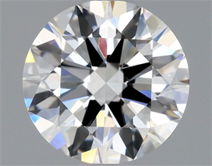 Picture of Natural Diamond 0.90 Carats, Round with Excellent Cut, H Color, VVS1 Clarity and Certified by GIA