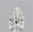 Diamante Natural 0.50 quilates, De pera , Color G, claridad VVS1 y certificado GIA