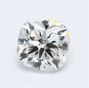 Foto Diamante Natural 0.51 quilates, Del cojín , Color H, claridad VS1 y certificado GIA de