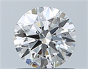 Diamante Natural 0.71 quilates, Redondo , Color G, claridad VVS1 y certificado GIA
