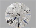 Natural Diamond 0.70 Carats, Round with Excellent Cut, H Color, VS2 Clarity and Certified by GIA