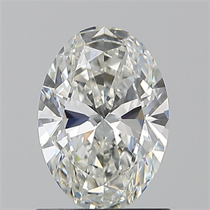 Foto Diamante Natural 1.01 quilates, Ovalado , Color G, claridad VS2 y certificado GIA de