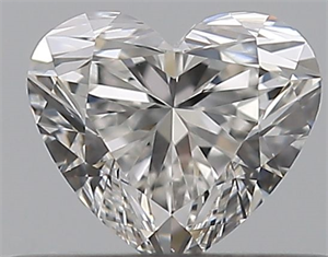 Picture of Natural Diamond 0.30 Carats, Heart with  Cut, F Color, VS1 Clarity and Certified by GIA