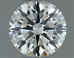 Foto Diamante Natural 0.56 quilates, Redondo , Color L, claridad VS1 y certificado GIA de