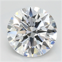 Lab Grown Diamond 3.00 Carats, Round with Ideal Cut, D Color, IF Clarity and Certified by IGI