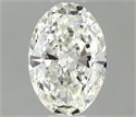 Diamante Natural 0.50 quilates, Ovalado , Color I, claridad VVS2 y certificado GIA