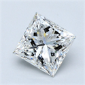 Diamante Natural 2.21 quilates, Princesa , Color G, claridad SI1 y certificado GIA
